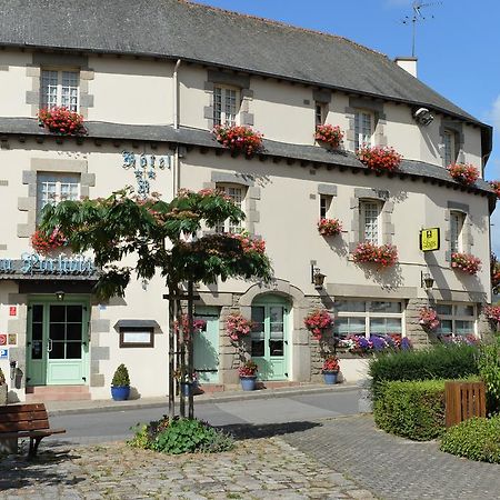 Au Relais Du Porhoet Guilliers Exteriör bild