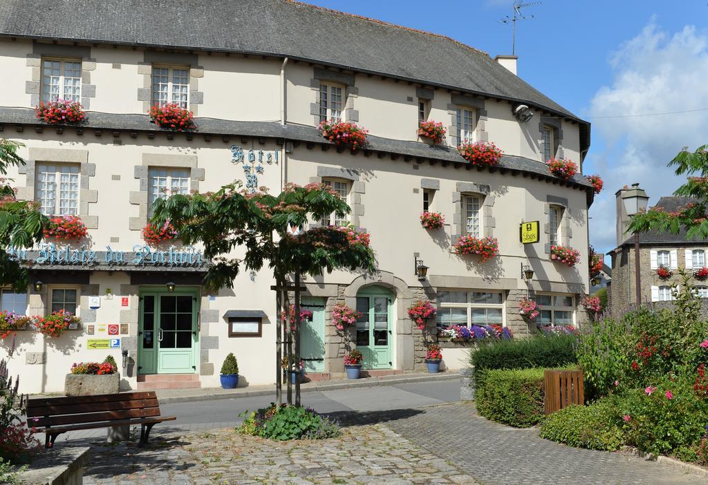 Au Relais Du Porhoet Guilliers Exteriör bild