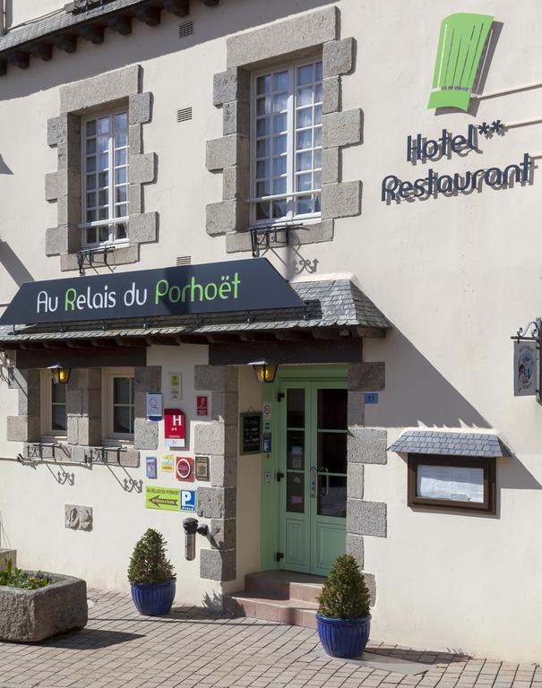 Au Relais Du Porhoet Guilliers Exteriör bild